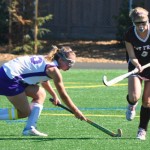 Strong defense highlights first field hockey game