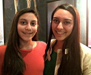 Sophomore Maya Kapur (left) and her older sister, MVHS Class of 2014 alumnus Mallika Kapur (pictured right). Photo by Mingjie Zhong. 