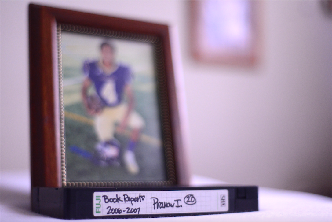 My passion for football started with a simple biography book report on Brett Favre. Little did I know how much of an impact it would have on my life. Photo by Pranav Iyer.