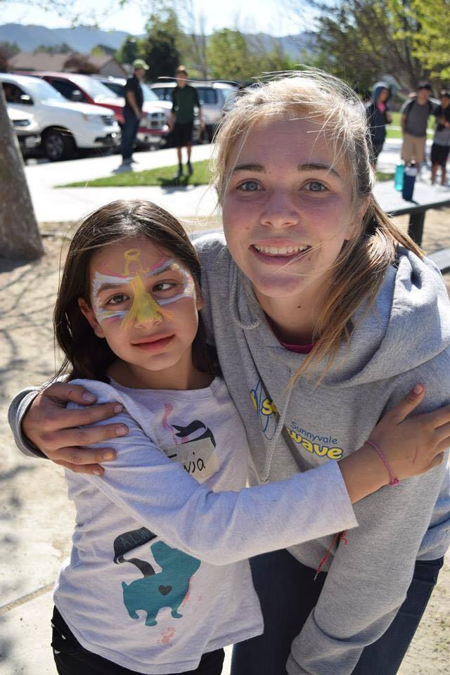 Sara Nordby poses with Tania during her mission trip to King City. Tania later ate ice cream with star of Glee Leah Michele as her wish from the Make-A-Wish Foundation. Photo used with permission of Sara Nordby.